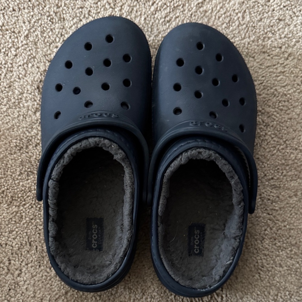 CROCS Dark Blue Clogs with Soft Lining
